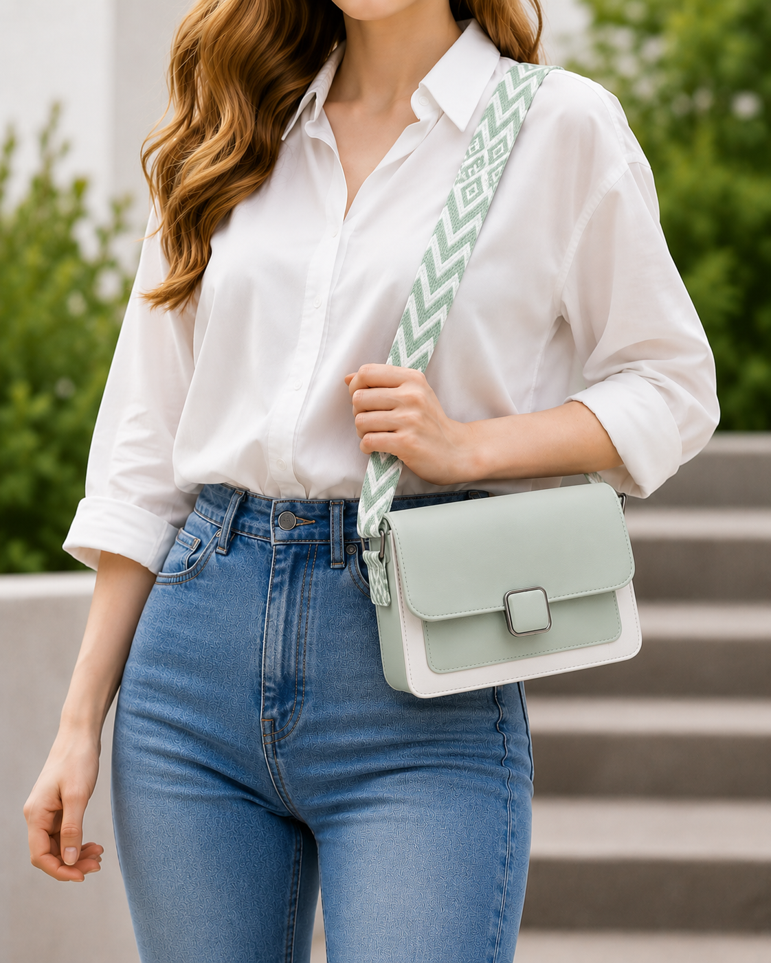 Women's Premium PU Leather Sling Bag | Stylish Crossbody Shoulder Bag