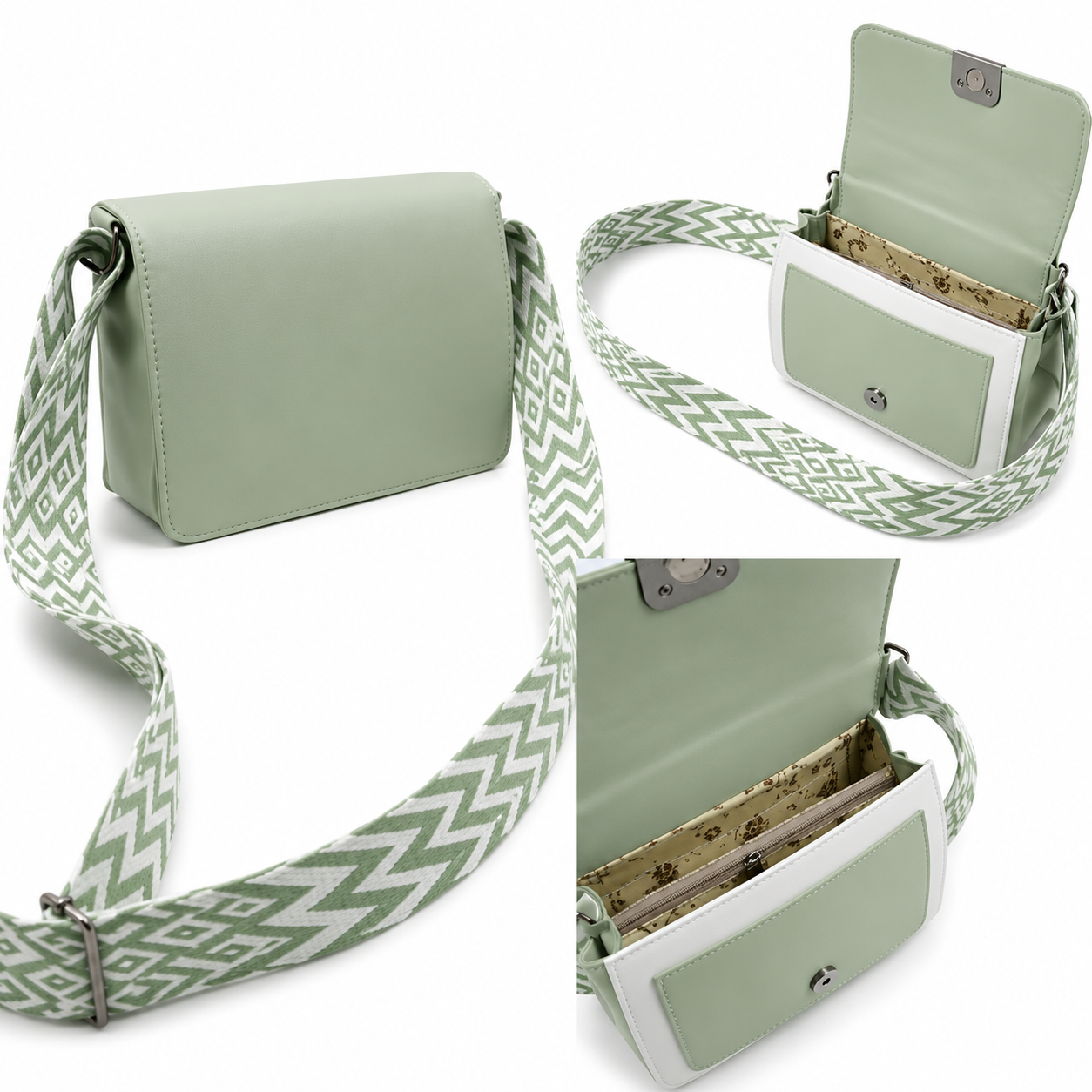 Women's Premium PU Leather Sling Bag | Stylish Crossbody Shoulder Bag