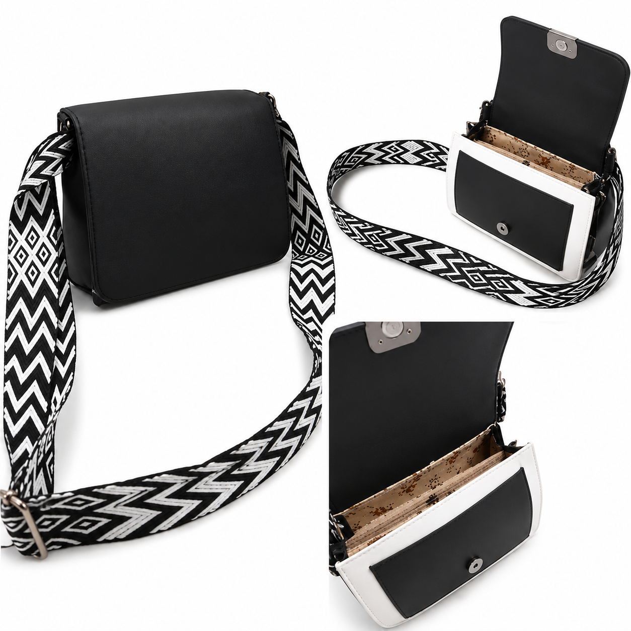 Women's Premium PU Leather Sling Bag | Stylish Crossbody Shoulder Bag